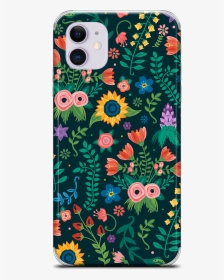 Floral Heart Iphone Skin   Data Mfp Src //cdn, HD Png Download, Transparent PNG